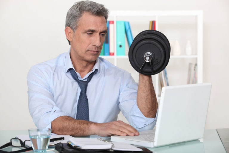 Can you keep fit at your desk?