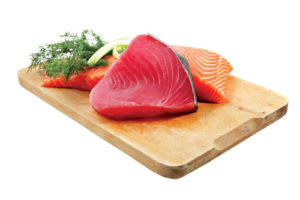 Salmon and Tuna